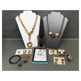 Vintage Earthly Treasures Earrings & More