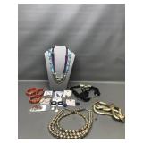 Vtg Cal-york Chunky Necklaces & More