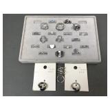 A New Day & More Unique Silver Tone Rings