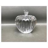Waterford Crystal Apple Paperweight