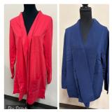 Isaac Mizrahi Ribbed Navy Shawl & More