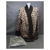 Issac Mizrahi Ribbed Leopard Shawl & More