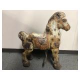 Vtg Mobo 1950ï¿½s Pedal Riding Metal Horse