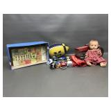 Misfit Toys- Composite Baby Doll, Massey Ferguson