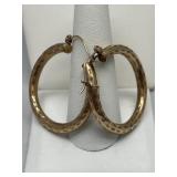10k Gold Hoop Earrings