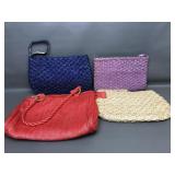 Bob+alice Raffia Beachy Purse & More