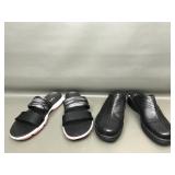 Ryka Sandals & Black Skipstitch Clogs