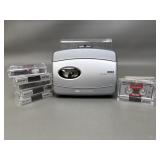 Portable Casette Stereo Player Model C3023