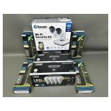 Wi-fi Security Kit, Led Lightbulbs & More