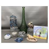 Bubble Vase, Beach Themed Glass Decor + More
