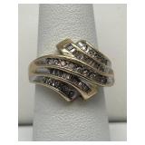 10k Gold & Diamond Ring