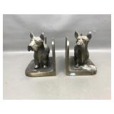Vintage Frankart Scottie Dog Bookends