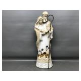Vtg Ceramic Holy Family Nativity Statue