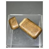 Wwi Era Antique Wooden Match Case