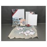 Hand Painted Japanese Silk, Owl Copper Art & More!