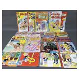 Vtg 1970's Richie Rich Comic Books