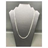 Sterling Silver Multi Chain Italian Necklace