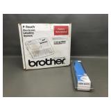Vtg P-touch Electronic Labeling System & More