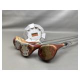 Vintage Spalding Clubs & Pro Putting Disc
