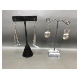 Sterling Silver Southwestern Style Earrings