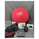 Workout Ball, Knee Brace/wrap, Headphones & More