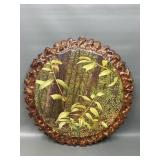 Mcm Burlwood? Resin Wall Art Piece