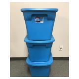 Preowned Sterlite 18 Gal Bins