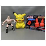 1997 Wcw Lex Luger Action Figure & More