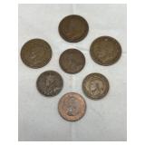 British & Canadian Copper Coins