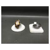 Sterling Silver Costume Jewelry Rings