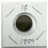 1889 Indian Head Penny One Cent