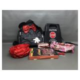 Cute Takeout Carrier Rose Fabric Earrings & More!