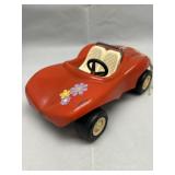 Vintage Tonka Flower Power Metal Car