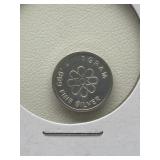 1 Gram .999 Fine Silver Bar