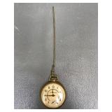 Art Deco New Haven Mechanical Pocket Watch