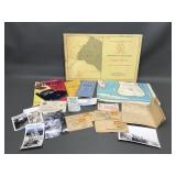 Vintage Michigan Maps, Antique & Ephemera Items