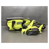 Ryobi One+ 18v Cordless 3-1/4 In Planer W Dust Bag