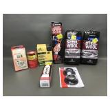 Vtg Craftsman Chalk Line, Steel Wool & More