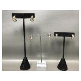 Sterling Silver Pierced Earrings