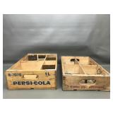 Vtg Pepsi-crate And Towne Club Crate