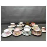 22 Karat Gold Plated Teacup&saucer Set +more