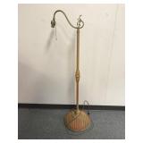 Antique Cir 1920- 1930 Wicker Bridge Lamp