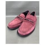 Coach Casual Men's Red Loafer Shoes Sz 8