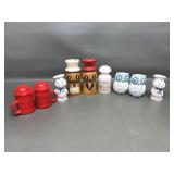 Vtg Salt & Pepper Shakers Including Pilsbury