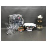 80s Strawberry Colander, Wire Hanging Basket &more