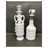 1971 Jim Beam Mcgill Candian Whiskey Marbled Milk