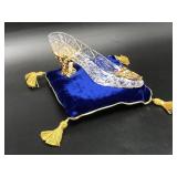 Vintage Franklin Mint Cinderella Crystal Slipper W