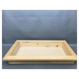 Ready To Finish Handmade Wooden Display Box