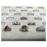 18k Gold Plated, Wedd Style & More Costume Rings