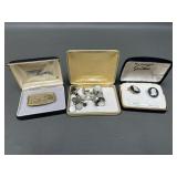 Vtg Wedgwood Duke Of York Cufflinks & Men's